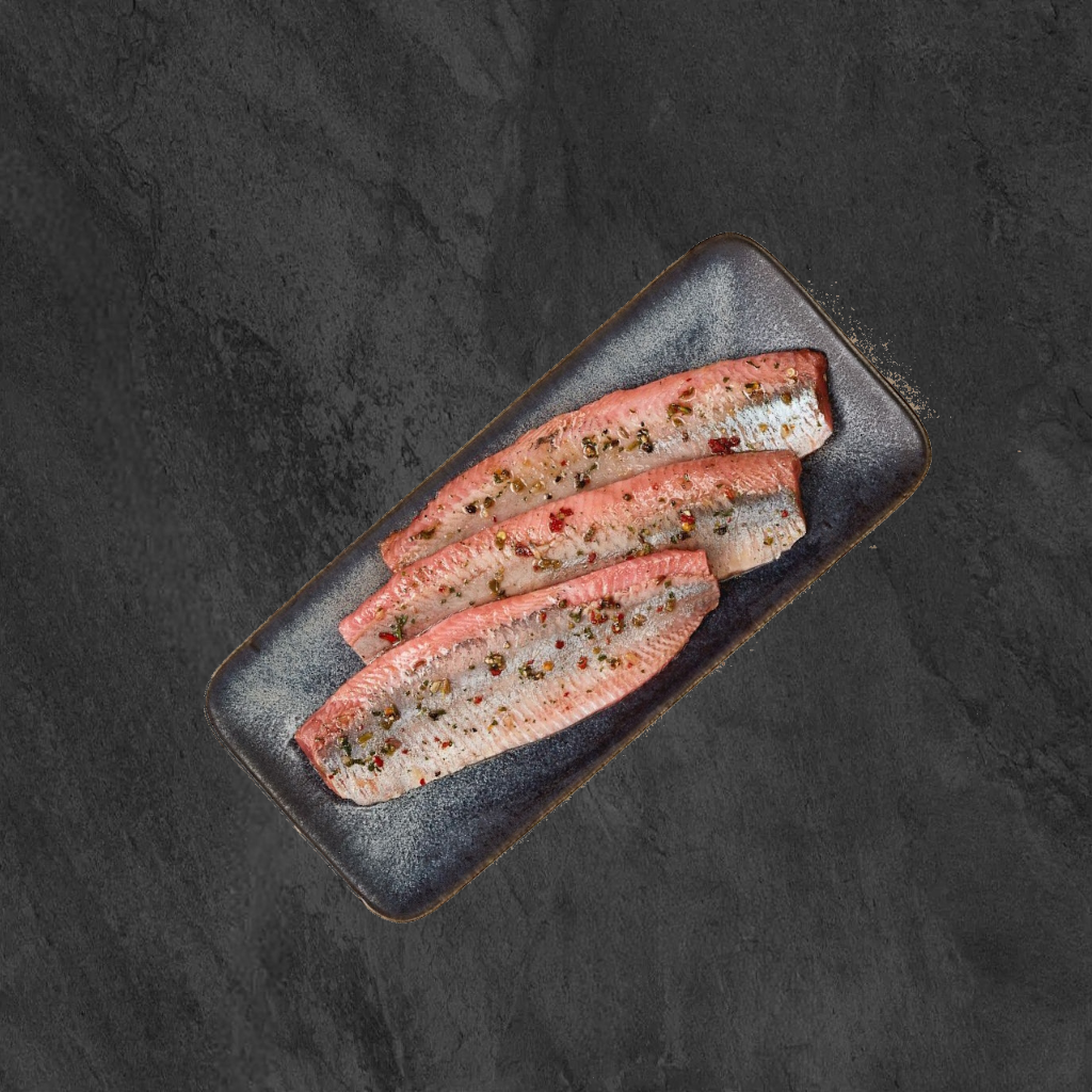 Matjas holenderski w oleju z czosnkiem niedźwiedzim